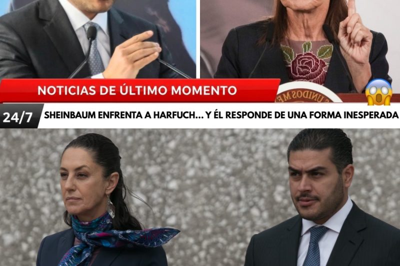 Claudia Sheinbaum traiciona a Harfuch frente al gabinete… ¡y él reacciona como nadie esperaba!