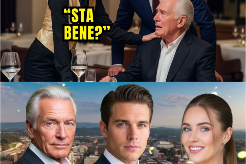 Nadie se atrevía a hablarle al padre del Millonario — hasta que ella dijo una palabra en italiano