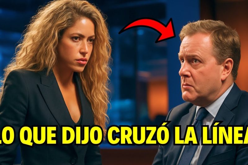 British Journalist Insults Colombia Live on Air – Shakira’s Response Leaves Him Speechless