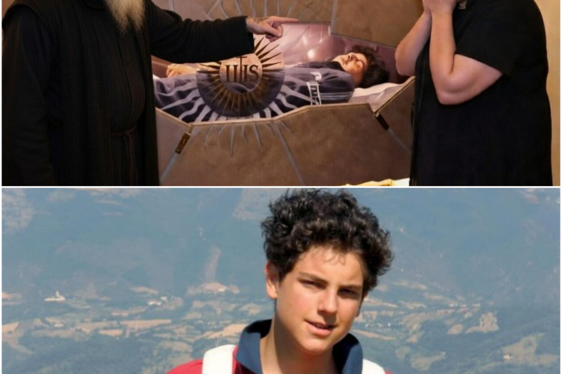 Me humilló frente a la tumba de mi hijo Carlo Acutis… minutos después estaba llorando