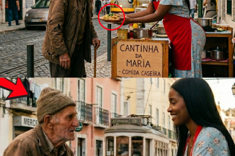 Una humilde camarera alimentaba a un anciano todos los días, hasta que los millonarios empezaron a interesarse por ella.
