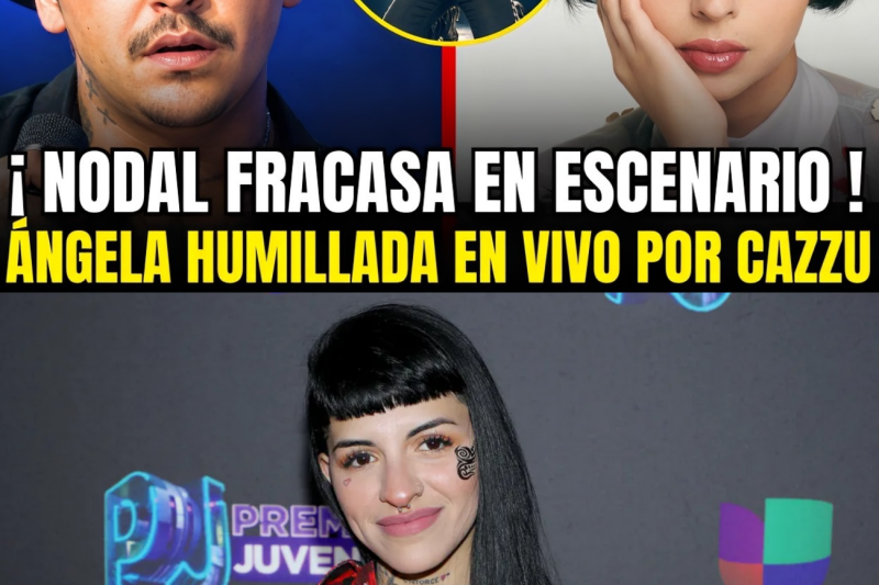 ¡BOMBA! Nodal FRACASA en GUADALAJARA y DEJA FUERA a ÁNGELA de su DISCO mientras Cazzu los HUMILLA