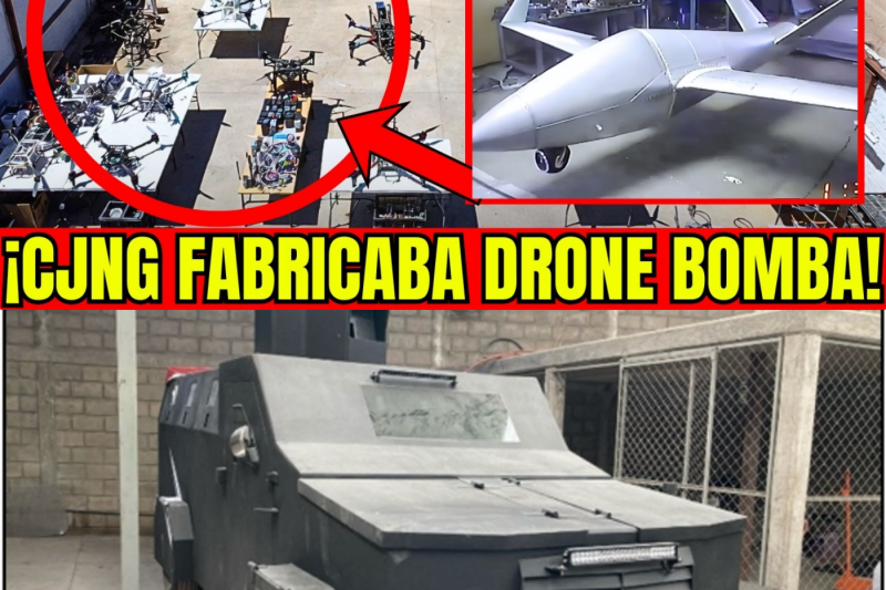 🇲🇽🚨¡SEDENA REVIENTA “NARCO-TALLER” EN QUERÉTARO! CJNG FABRICABA DRONES BOMBA 69 SICARIO Y EXPLOSIVOS