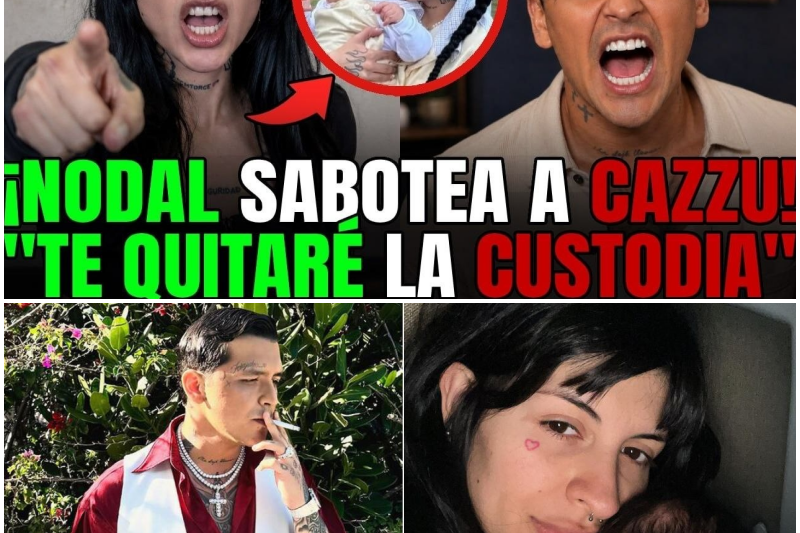 ¿Manipulación Parental? Psicóloga Destroza a Nodal por Presunto Sabotaje a la Gira de Cazzu en Estados Unidos