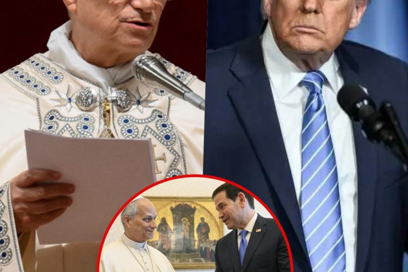 Choque de Poder: El Inédito Ataque de Trump al Papa León XIV y la Misión Crítica de Marco Rubio en el Vaticano