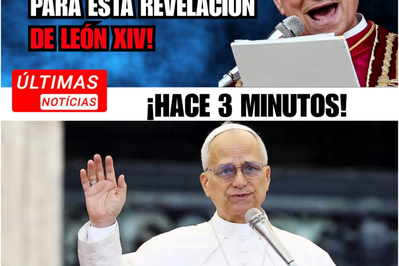 El Papa León XIV Rompe el Silencio: La Confesión Inédita que Sacude los Cimientos del Vaticano