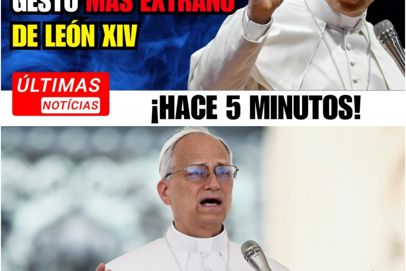 El Misterio en San Pedro: El Inesperado Gesto del Papa León XIV que Paralizó al Vaticano y Despertó los Secretos de Juan Pablo II