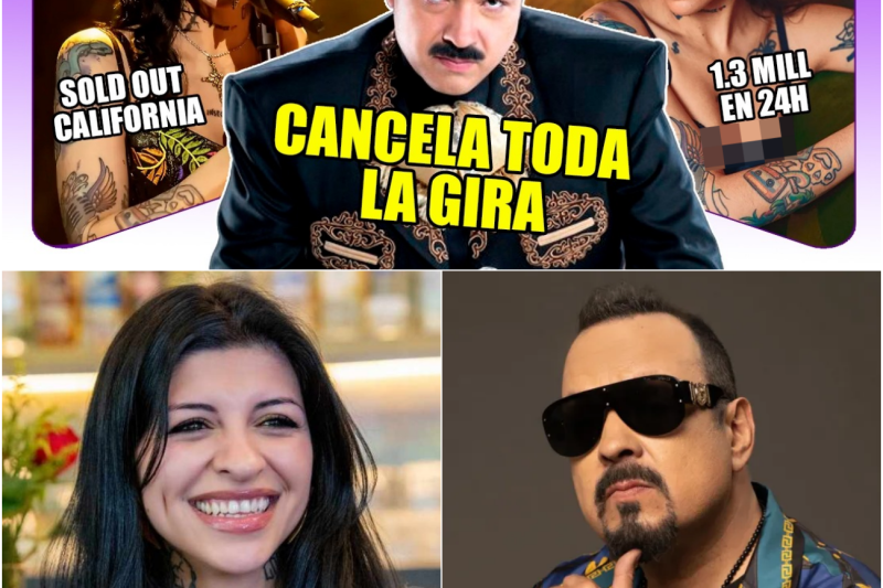 PEPE AGUILAR CANCELA TODA su gira en EEUU mientras CAZZU arrasa en California y rompe RÉCORDS