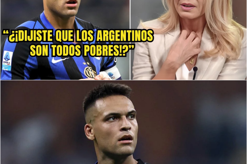 En vivo Lautaro Martínez responde a una periodista chilena que llamó pobres a los argentinos