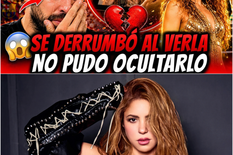 El llanto silencioso de Piqué: El instante en que la nostalgia y las palabras de Shakira derrumbaron su coraza
