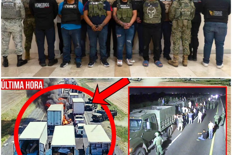 🇲🇽 PUEBLA EN CAOS TOTAL: EJÉRCITO DESCUBRE CONVOY DEL CJNG CAMUFLADO COMO MUDANZA: 87 SICARIOS