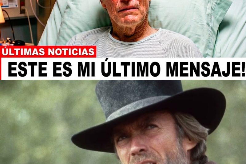 A los 95, Clint Eastwood comparte una triste noticia en televisión en directo
