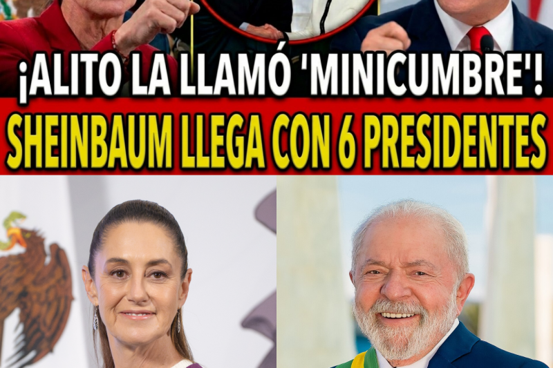 ¡El Triunfo en Barcelona! Claudia Sheinbaum Desmonta el Mito de la “Minicumbre” y Expone la Hipocresía Histórica de Alito Moreno