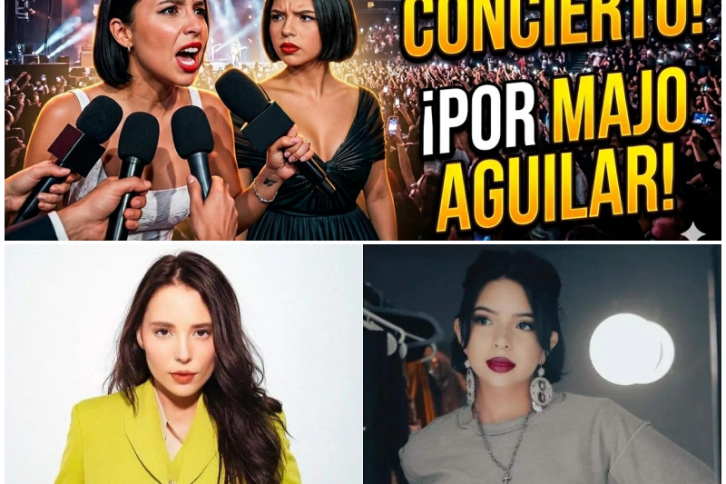 ¡Veto Absoluto y Magistral! Majo Aguilar Da Una Lección de Clase y Ridiculiza a Ángela Aguilar en Pleno Concierto