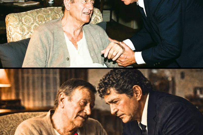 La inolvidable última visita de Dean Martin a John Wayne: la historia que nadie cuenta