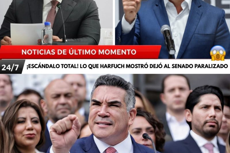 Alito Moreno acusa de corrupción a Harfuch en TV… ¡y termina destruido con una sola prueba!