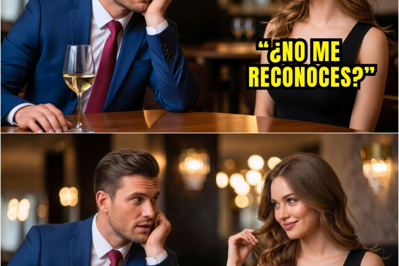 El Multimillonario pensó que era solo otra cita a ciegas — Hasta que ella dijo: “¿No me reconoces?”