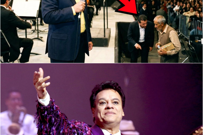 Juan Gabriel DETUVO el Show Frente a Miles Cuando Vio a un Magnate Gritándole a un Anciano Sin Hogar