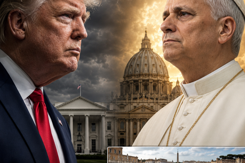 Guerra abierta entre el Vaticano y la Casa Blanca: El Papa León XIV pone a Donald Trump en su lugar tras una serie de ataques e insultos