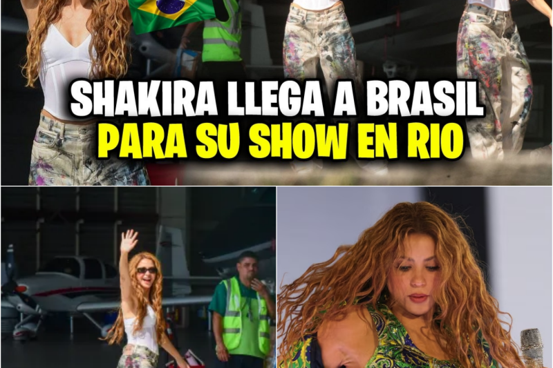 La Loba Conquista Brasil: Shakira Paraliza Río de Janeiro de Cara al Concierto Más Grande de la Historia Latina