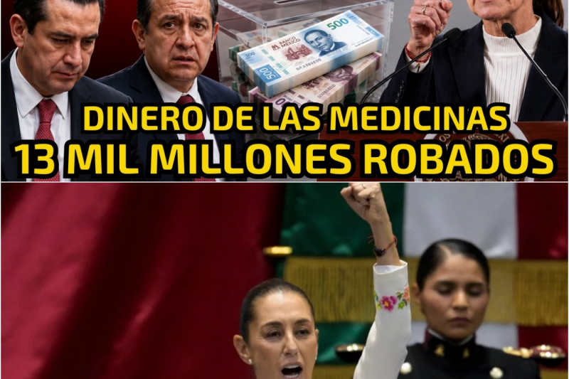 ¡ÚLTIMA HORA! SHEINBAUM CORRE A 6 FUNCIONARIOS DE BIRMEX HACÍAN NEGOCIO CON LAS MEDICINAS DEL PUEBLO