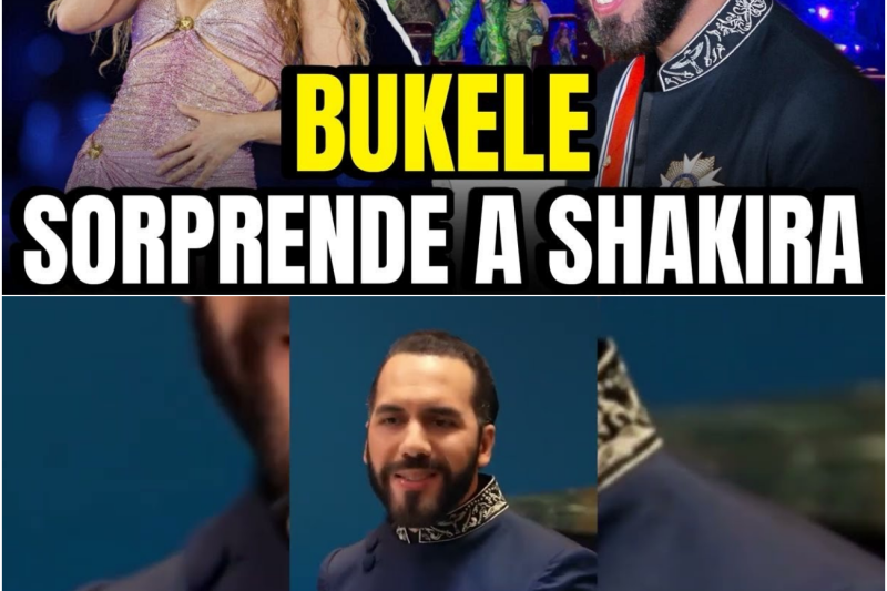 El Salvador brilla ante el mundo: El fenómeno Shakira y el histórico gesto de Bukele que sellan la transformación del país