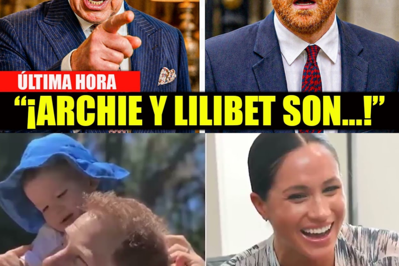 Harry sorprendido tras revelación del palacio sobre Archie y Lilibet
