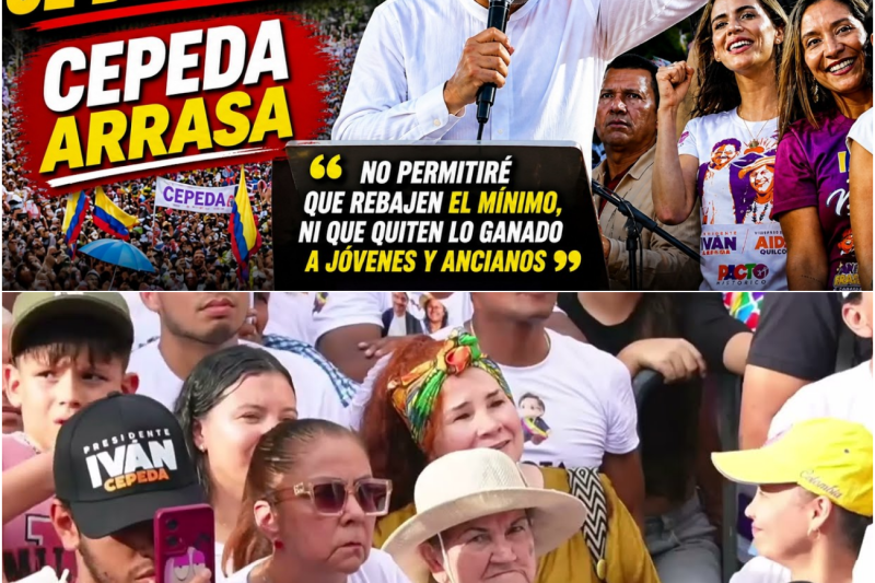 Iván Cepeda conquista Buga con un plan histórico para blindar salarios, pensiones y justicia social