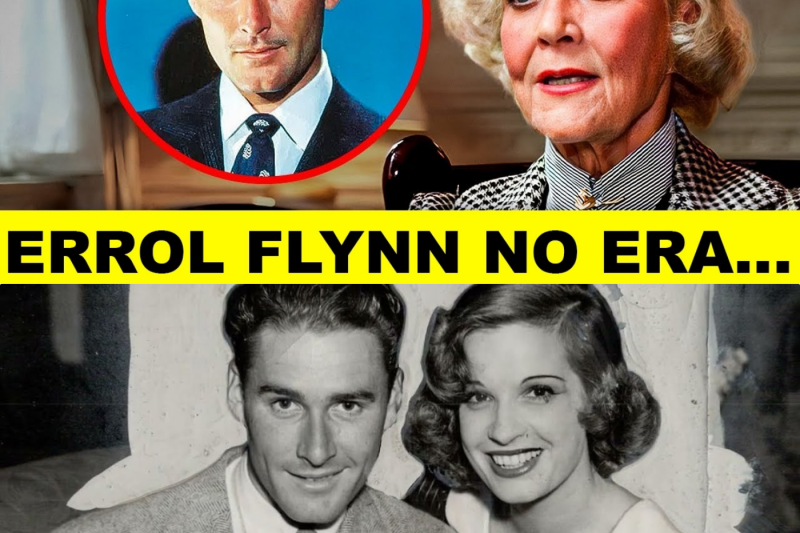A sus 85 años, la viuda de Errol Flynn FINALMENTE CONFIRMA lo que todos negamos