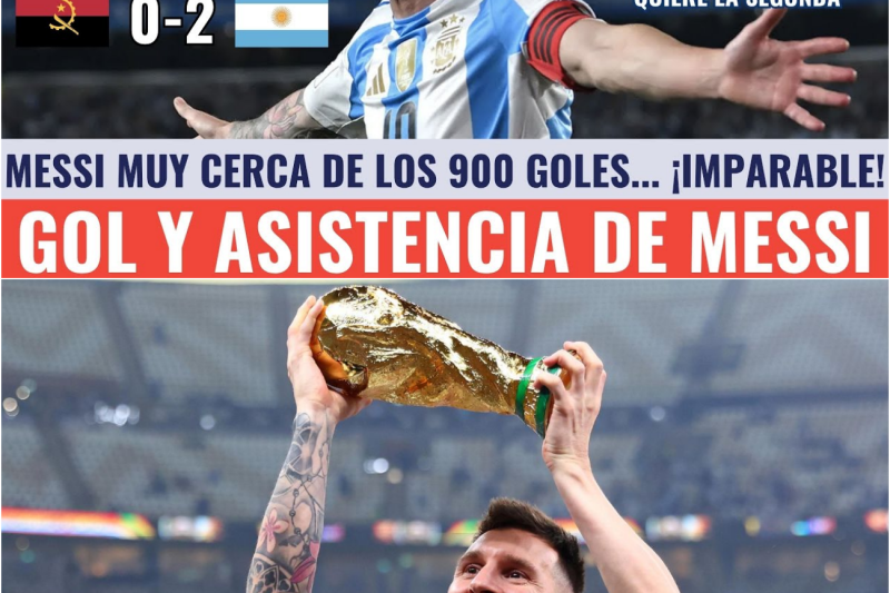 ARGENTINA GANA CON GOL Y ASISTENCIA DE MESSI – MESSI ESTÁ ENCHUFADO Y QUIERE SU SEGUNDO MUNDIAL