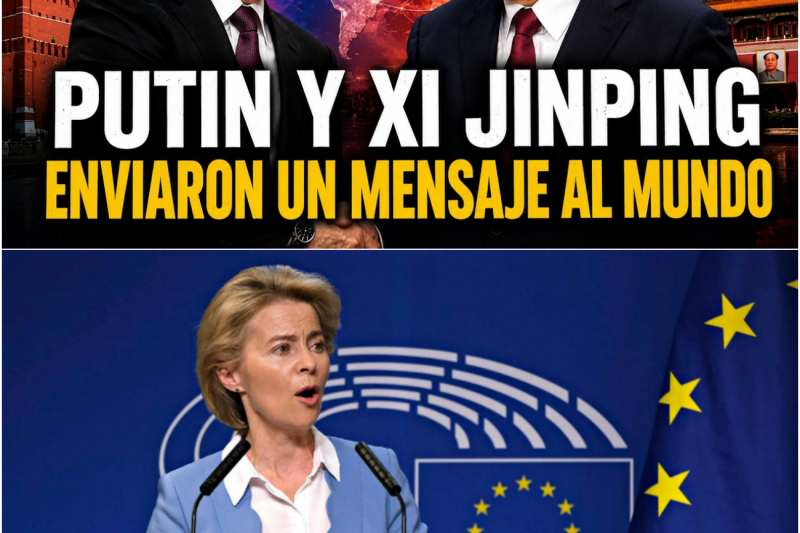 El Eje Pekín-Moscú: El Contundente Mensaje de Putin y Xi Jinping que Desafía el Orden Global y Alarma a Occidente