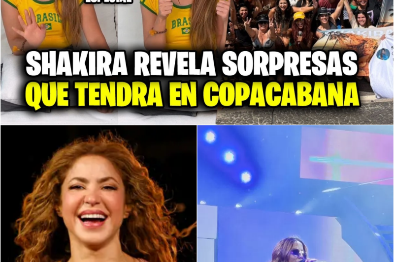 El histórico regreso de Shakira a Brasil: Sorpresas en Copacabana, una conexión inquebrantable y los rumores que paralizan al pop mundial
