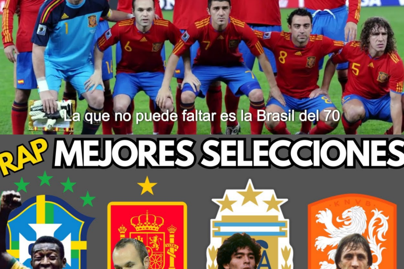Imperios del balón: Las cuatro selecciones legendarias que redefinieron la historia del fútbol mundial