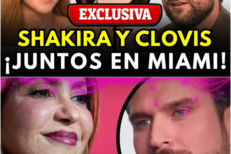 El inesperado romance que revoluciona Miami: Shakira y Clovis Nienow desatan la locura con una cita secreta llena de complicidad y sorpresas románticas
