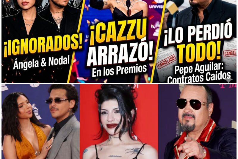 ¡El Triunfo de Cazzu y la Caída de un Imperio! Ángela Aguilar Ignorada Mientras Pepe Aguilar Pierde Millonarios Contratos