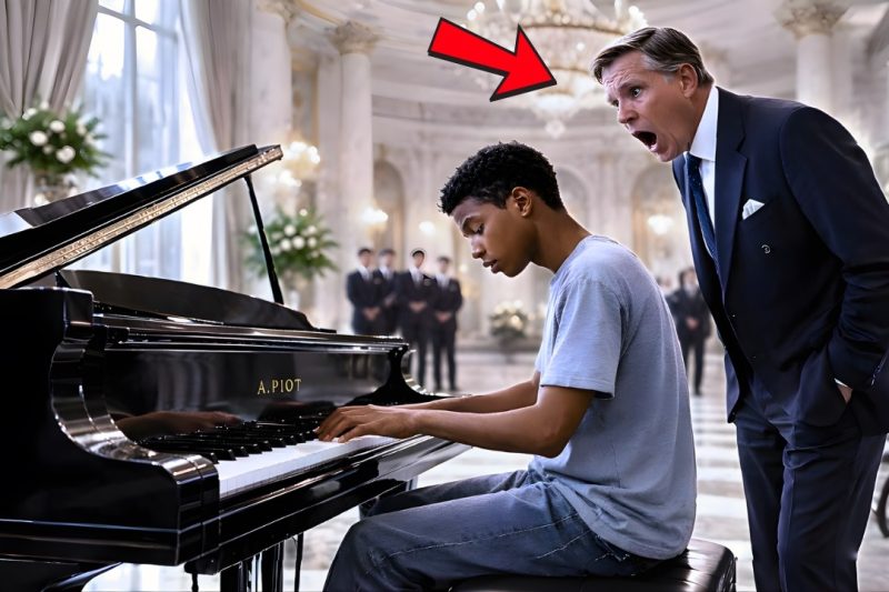 EL DIRECTOR PUSO A UN NIÑO POBRE A TOCAR EL PIANO PARA HUMILLARLO… MAS NO IMAGINABA LO QUE PASARÍA