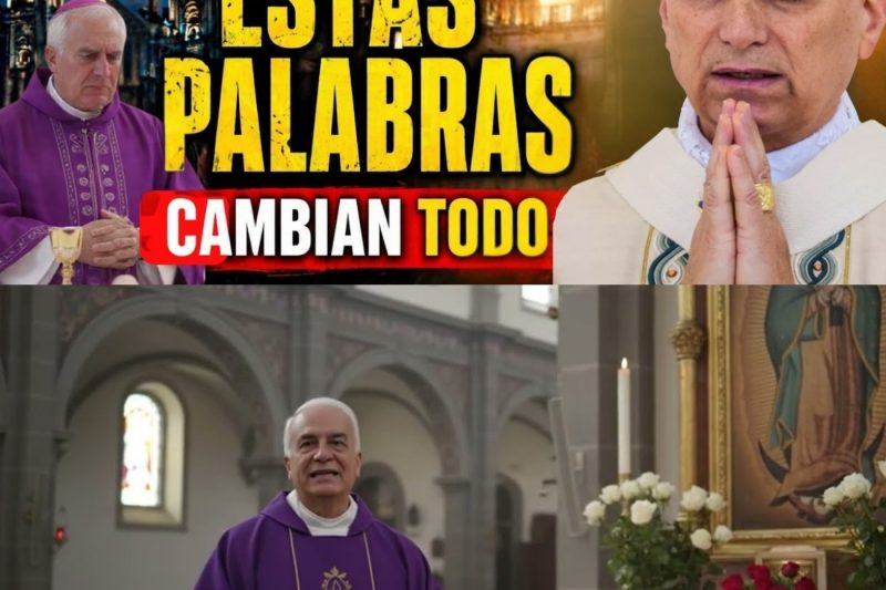 El papa León XIV LLORÓ cuando Padre Espinoza disse estas Palavras — Todo católico hispano debe ver