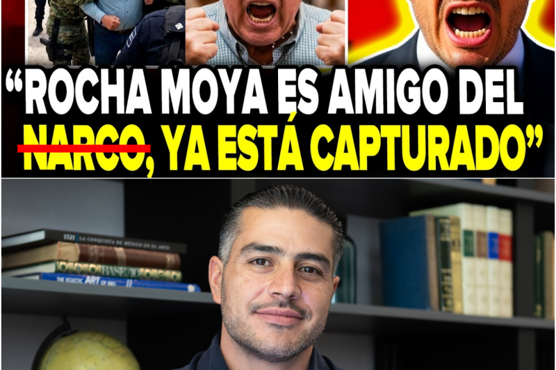HARFUCH EMBOSCA al GOBERNADOR de SINALOA ROCHA MOYA y REVELA sus NEGOCIOS TURBIOS con el NARCO