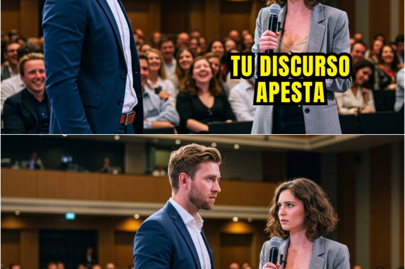 Chica pobre dejó en ridículo a un Millonario en su propia conferencia.