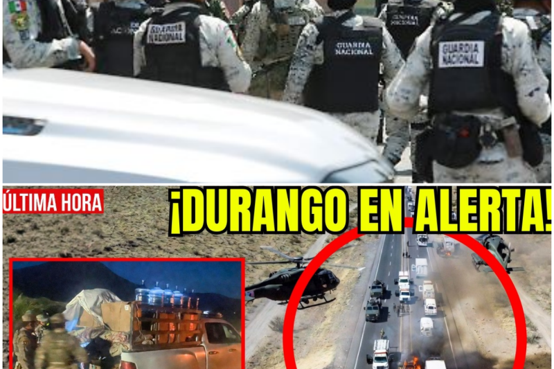 🇲🇽 DURANGO EN ALERTA: SEDENA INTERCEPTA CONVOY DEL CJNG DISFRAZADO DE PROTECCIÓN CIVIL: UNIFORMES