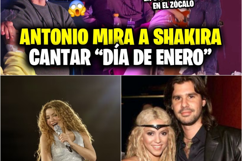 La Mirada que Detuvo el Tiempo: Antonio de la Rúa, “Día de Enero” y la Noche Histórica de Shakira en el Zócalo