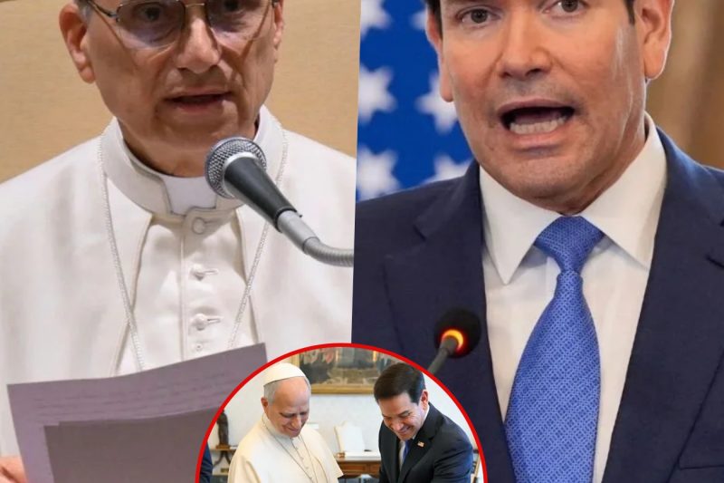 El Papa León XIV y su desafío migratorio: La reunión con Marco Rubio que estremece la política en EE.UU.