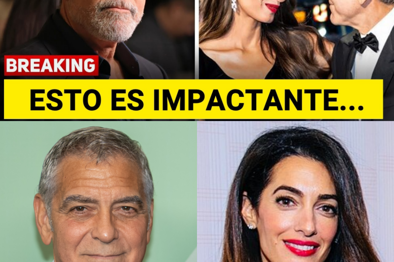 La dolorosa confesión de George Clooney: El fin del cuento de hadas y la silenciosa distancia que lo separa de Amal