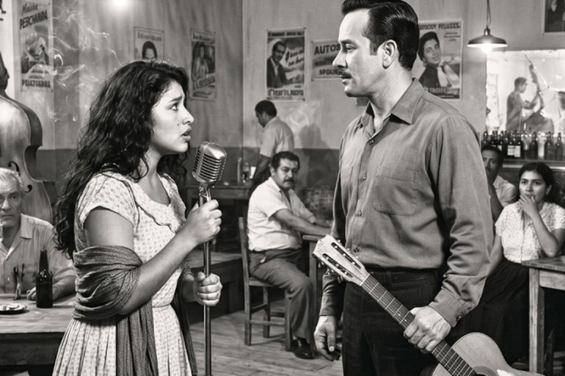 “¿Alguien Toca Guitarra?” Preguntó la Banda Cuando su Guitarrista Enfermó —Pedro Infante Se Adelantó