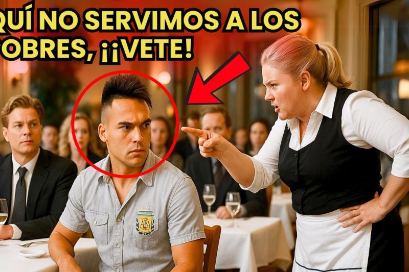 La lección de humildad de Lautaro Martínez: humillado por su apariencia en un restaurante de lujo, su respuesta conmovió al mundo