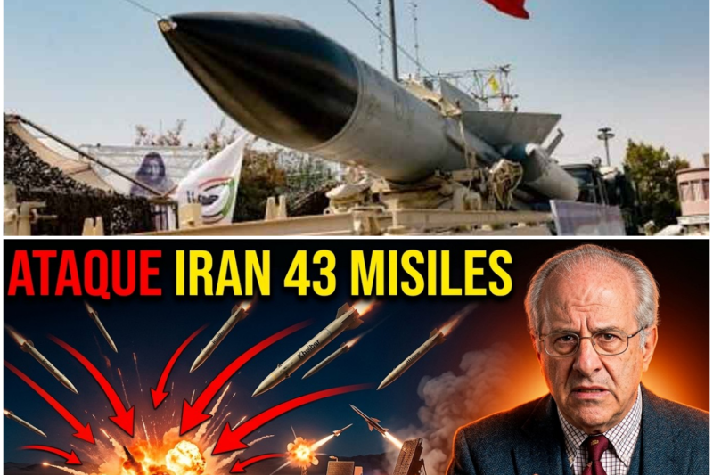 ¡Irán contraataca! 43 misiles Kheibar destruyen base Delta Force con $27,400 millones en daños