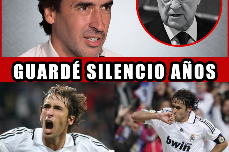 La Verdad Oculta de Raúl González: A los 47 Años, el Eterno Capitán Rompe el Silencio sobre su Dolorosa Salida del Real Madrid