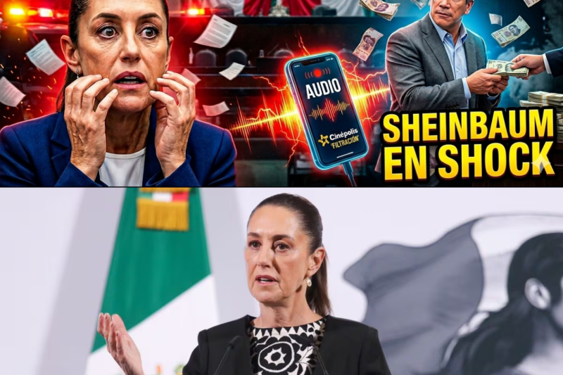 Sheinbaum en shock! Filtran audios de Alito Moreno recibiendo millones de Cinépolis el fin del PRI