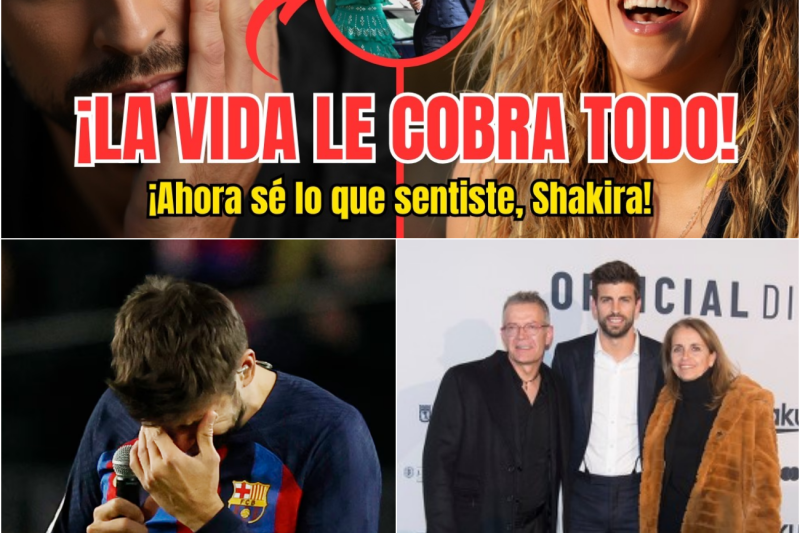 ¡La Lección Más Dolorosa del Karma! Gerard Piqué se Derrumba al Sufrir en Carne Propia el Mismo Dolor que le Causó a sus Hijos Milan y Sasha