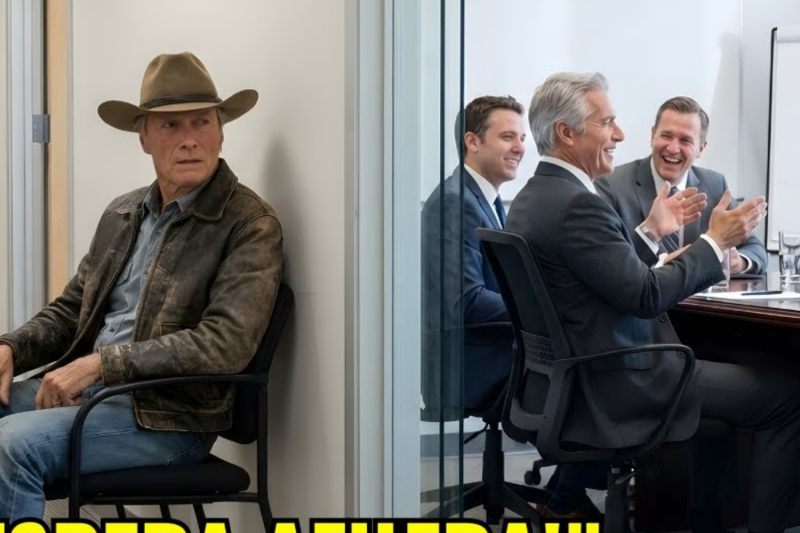 Dejan ESPERANDO a Clint Eastwood… Minutos Después DESPIDE a Todos